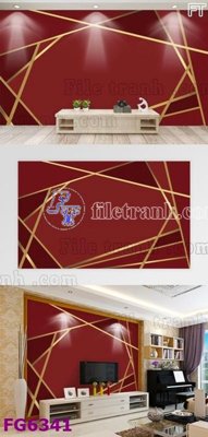 File tranh in mica File in tranh tường hiện đại FG6341 (độ phân giải cao)