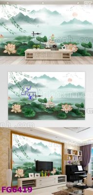 Tải file File in tranh tường hiện đại FG6419 (gốc) chủ đề tâm linh