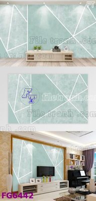 File tranh gốc File in tranh tường hiện đại FG6442 (bản quyền) độc đáo