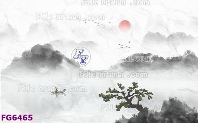 File gốc in ấn File in tranh tường hiện đại FG6465 chất lượng vượt trội