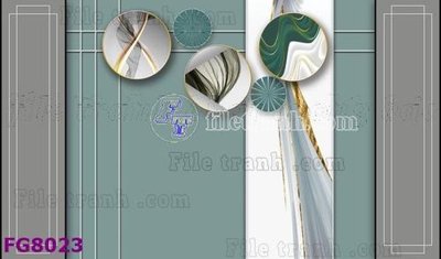 File tranh PSD File gốc in đá cẩm thạch hiện đại FG8023 chất lượng cao