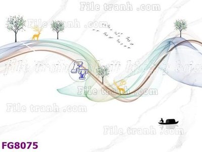File gốc File gốc in đá cẩm thạch hiện đại FG8075 (cho in ấn) độc quyền