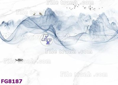 Tải file File gốc in đá cẩm thạch hiện đại FG8187 (gốc) làm file tranh quảng cáo