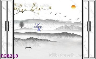 File in trần File gốc in đá cẩm thạch hiện đại FG8213 (file gốc) hoa văn 3D