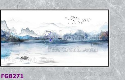 File gốc File gốc in đá cẩm thạch hiện đại FG8271 (in tráng gương) nghệ thuật