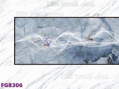 Cung cấp file tranh gốc File gốc in đá cẩm thạch hiện đại FG8306 độc quyền