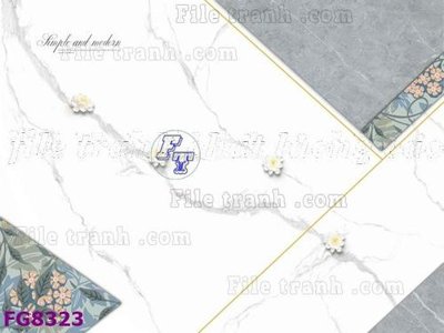 Tải file File gốc in đá cẩm thạch hiện đại FG8323 (PSD) cho in ấn quảng cáo