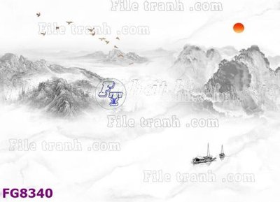 File gốc File gốc in đá cẩm thạch hiện đại FG8340 (in mica) làm quà tặng