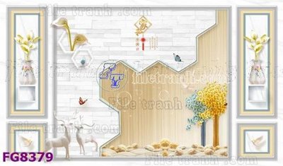 File in mica File gốc in đá cẩm thạch hiện đại FG8379 (ảnh gốc) đẹp