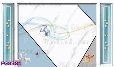 File tranh File gốc in đá cẩm thạch hiện đại FG8381 (ảnh gốc) sắc nét hoàn hảo
