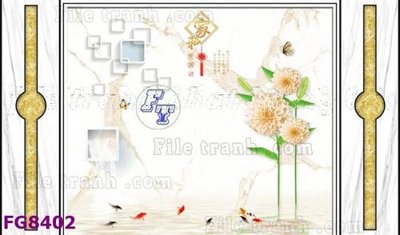Ảnh gốc File gốc in đá cẩm thạch hiện đại FG8402 (siêu chi tiết) để in ấn