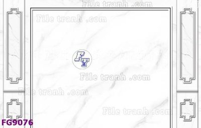 File gốc File in tranh tường hiện đại đẹp FG9076 (in lụa) tranh phong thủy