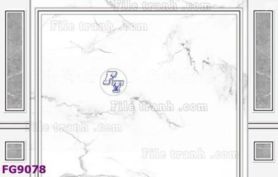 File tranh in trần 3D File in tranh tường hiện đại đẹp FG9078 (ảnh gốc)