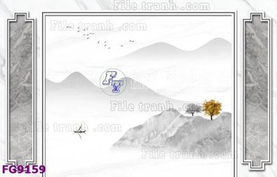 File tranh File in tranh tường hiện đại đẹp FG9159 (gốc) chủ đề thành phố