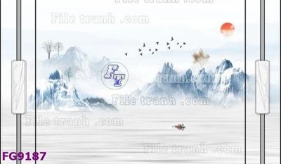 Tải file File in tranh tường hiện đại đẹp FG9187 (ảnh gốc) file TIFF