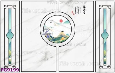 Tải về file gốc File in tranh tường hiện đại đẹp FG9199 (chuẩn in ấn)