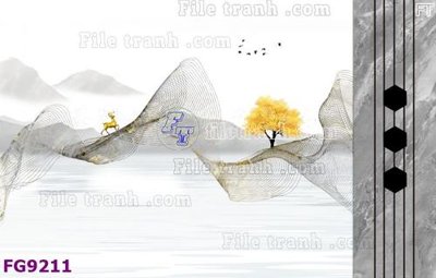 Download file gốc File in tranh tường hiện đại đẹp FG9211 (in mica) 3D