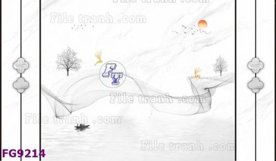 File tranh File in tranh tường hiện đại đẹp FG9214 (bản gốc) treo quán cafe