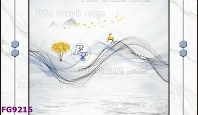 File in lụa File in tranh tường hiện đại đẹp FG9215 (phong cảnh) File in tranh tường hiện đại đẹp FG9215