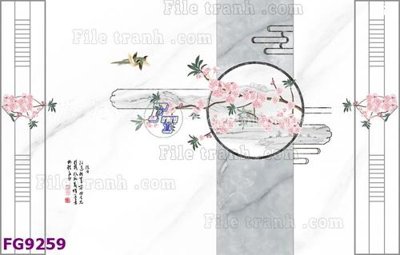 File gốc in ấn File in tranh tường hiện đại đẹp FG9259 chất lượng vượt trội