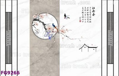 Download file gốc File in tranh tường hiện đại đẹp FG9266 (in lụa) nghệ thuật