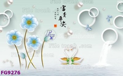 File gốc File in tranh tường hiện đại đẹp FG9276 (chuẩn CMYK) cho nhà in