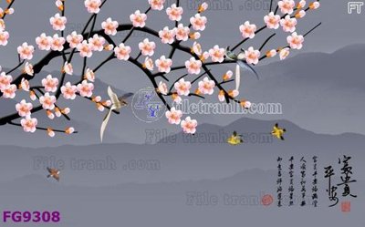 File in ấn File in tranh tường hiện đại đẹp FG9308 (bản gốc) từ file gốc