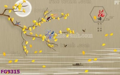 File in ấn File in tranh tường hiện đại đẹp FG9315 (bản gốc) sắc nét