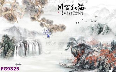 File tranh File in tranh tường hiện đại đẹp FG9325 (gốc) chủ đề thành phố