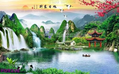 Tải file File in tranh tường hiện đại đẹp FG9336 (ảnh gốc) độ phân giải 300dpi