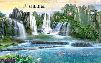 Cung cấp file tranh gốc File in tranh tường hiện đại đẹp FG9338 độc quyền