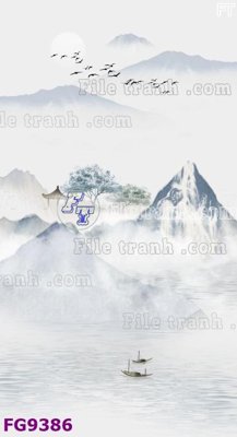 File PSD File in tranh tường hiện đại đẹp FG9386 (gốc) tách lớp chi tiết