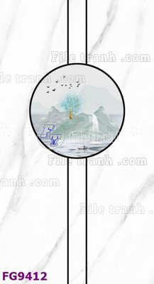 File tranh File in tranh tường hiện đại đẹp FG9412 (gốc) chủ đề thiên nhiên