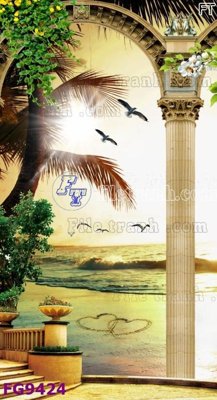 File tranh gốc File in tranh tường hiện đại đẹp FG9424 chủ đề hiện đại