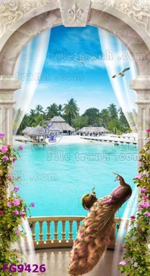 File ảnh File in tranh tường hiện đại đẹp FG9426 (gốc) in poster