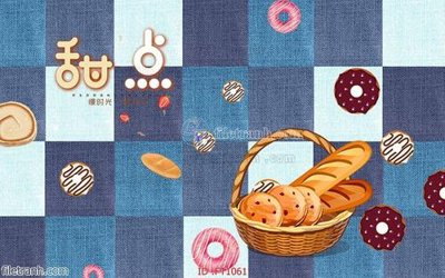 File gốc File psd tường quán cà phê FT1061 (vector) cho in ấn