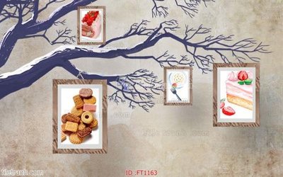 File in ấn File psd tường quán cà phê FT1163 (bản gốc) từ file gốc