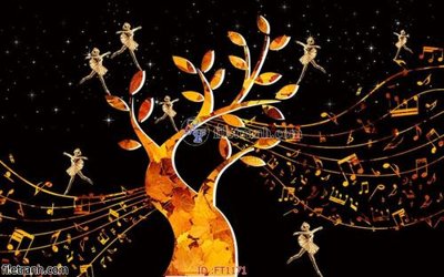 File tranh gốc File psd tường quán cà phê FT1171 (bản quyền) độc đáo