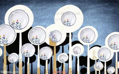 File gốc File psd tường quán cà phê FT1172 (in tráng gương) nghệ thuật