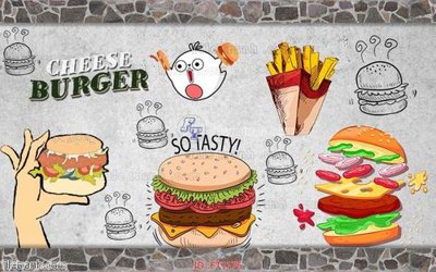 Tải file gốc File psd tường quán cà phê FT1176 (in khổ lớn) không mờ