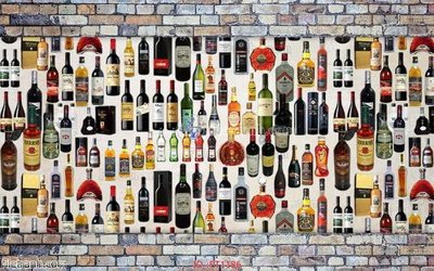 File gốc File psd tường quán cà phê FT1186 (ảnh chi tiết) để in ấn