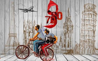 File tranh gốc File psd tường quán cà phê FT1392 (bản quyền) file PSD