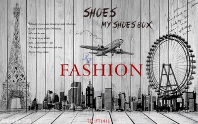 File tranh in mica File psd tường quán cà phê FT1411 (độ phân giải cao)