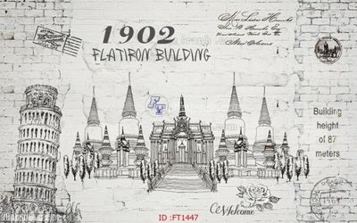 File in ấn File psd tường quán cà phê FT1447 (bản gốc) từ file gốc