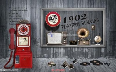 File tranh File psd tường quán cà phê FT1453 (bản gốc) in lụa 3D