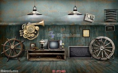 Tải file File psd tường quán cà phê FT1463 (gốc) chủ đề tôn giáo