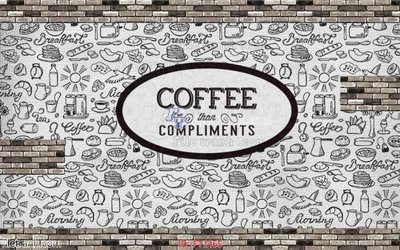 File gốc File psd tường quán cà phê FT1465 (ảnh chi tiết) để in trần