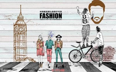 Tải file gốc File psd tường quán cà phê FT1488 (bản PSD) gốc