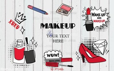 File tranh File psd tường quán cà phê FT1496 (file gốc) chủ đề phong thủy