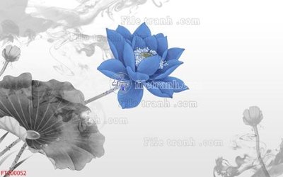 File tranh File in tranh tường 3D FT200052 (gốc) chủ đề động vật